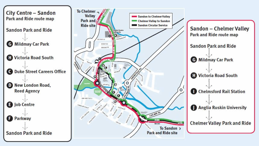 Sandon Park and Ride | Essex County Council