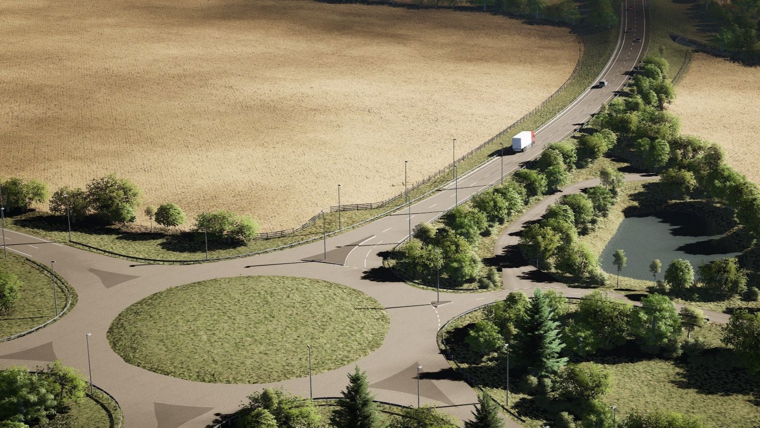 First slide - Section 1A of the bypass will connect to the A131 Beaulieu Parkway via an existing roundabout, providing access to the new Beaulieu Park Station and junction 19 of the A12