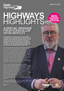Front cover of the March edition of Highway Highlights