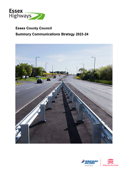 Cover of Essex Highways Summary Communications Strategy