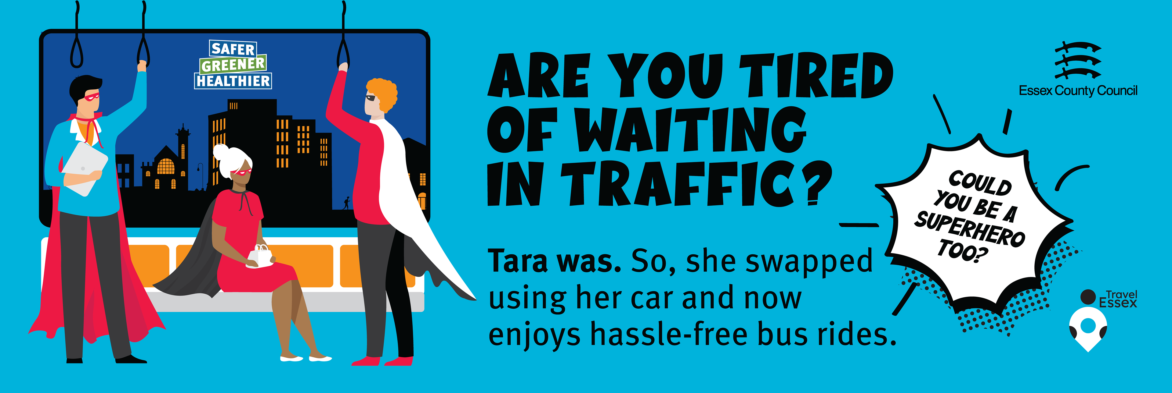 Are you tired of waiting in traffic? Tara was. So, she swapped using her car and now enjoys hassle-free bus rides.